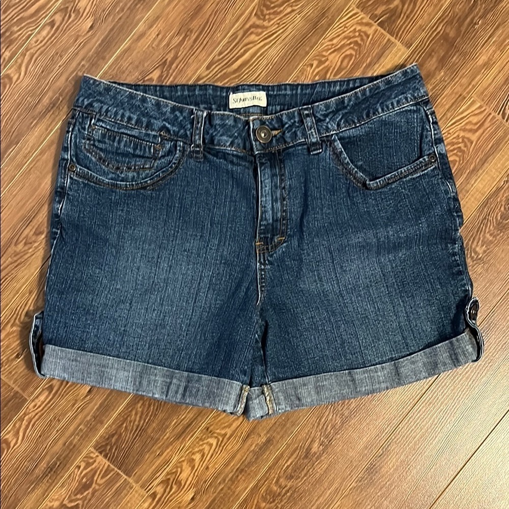 St. John’s Bay Blue Denim Shorts